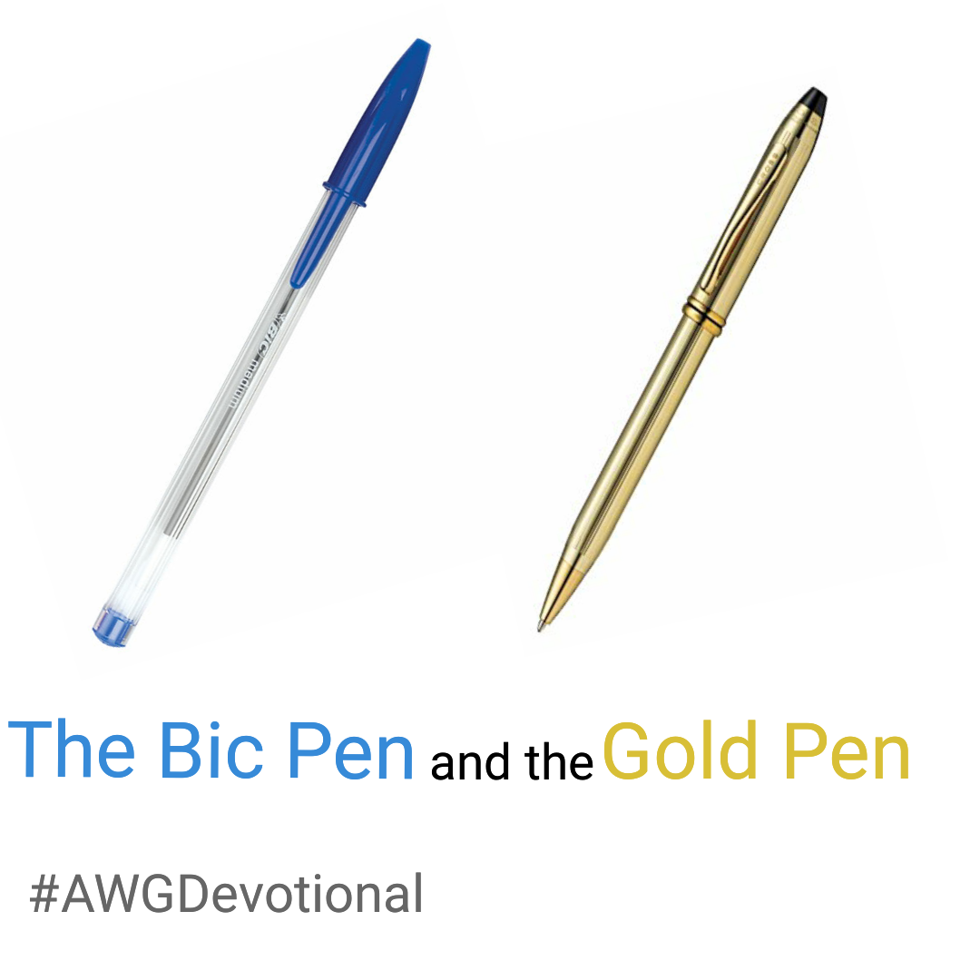 The Bic Pen and the Gold Pen
