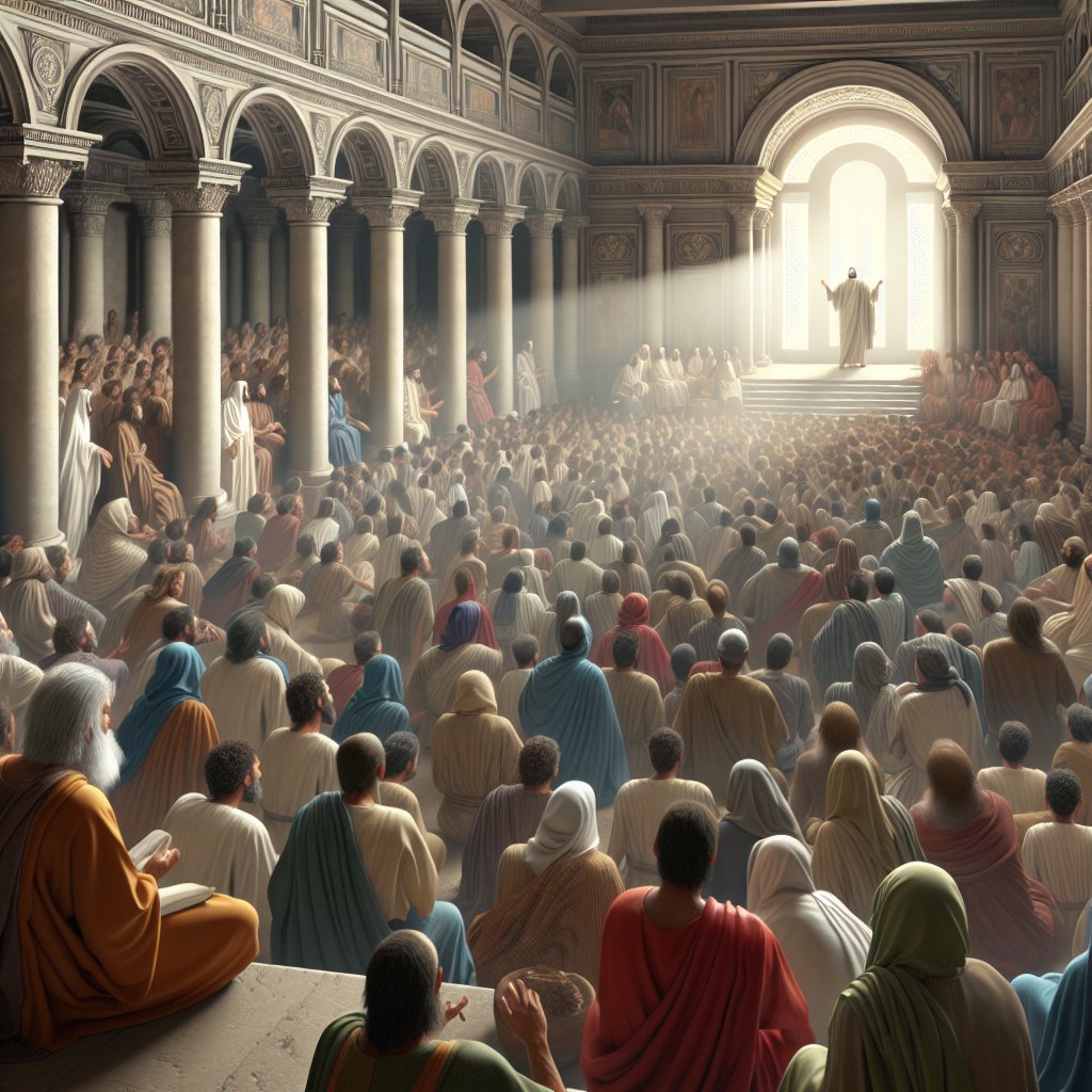 3rd-Person Faith and Jesus at a Party