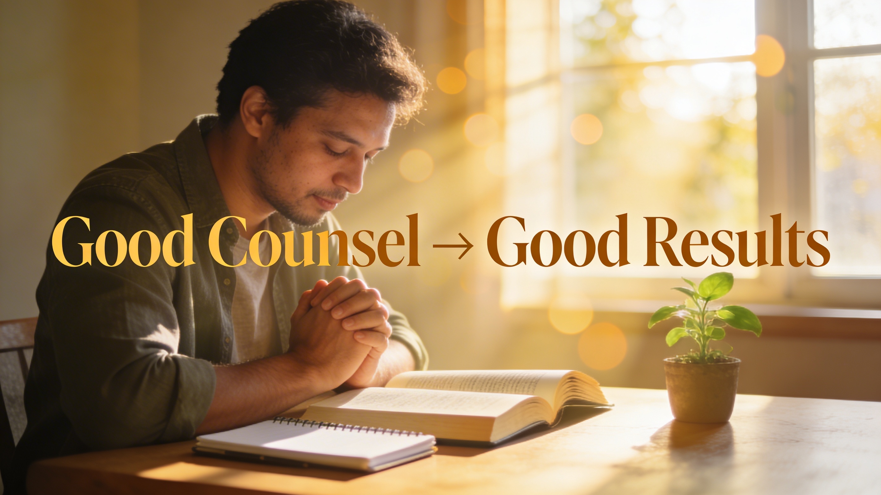 Good Counsel → Good Results